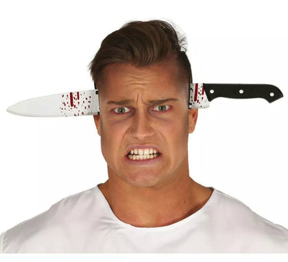 Diadema con Cuchillo y Sangre