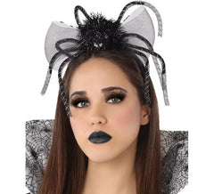 Headband with Bow and Spider 24x22 cm