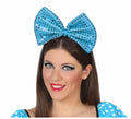 Diadema con Lazo y Lentejuelas en 4 colores