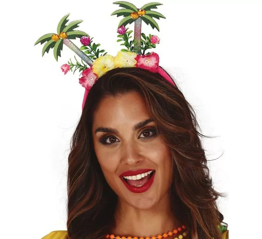 Translation missing: en.Diadema con Palmeras y Flores