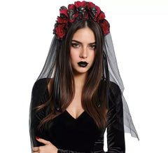 Gothic Veil Headband