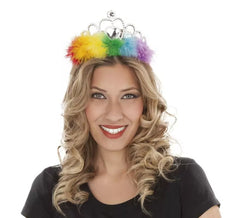 Rainbow Crown Headband