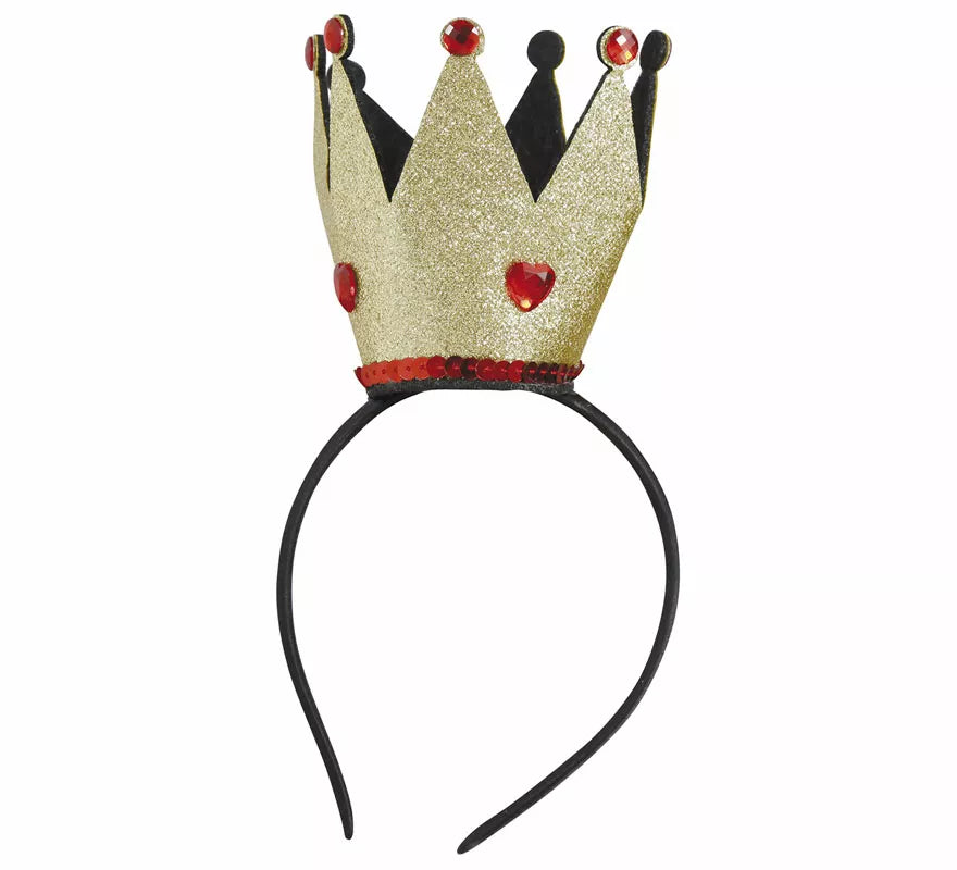 Diadema Corona de Corazones en dos colores