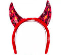 Diadema Cuernos Demonia con Luz