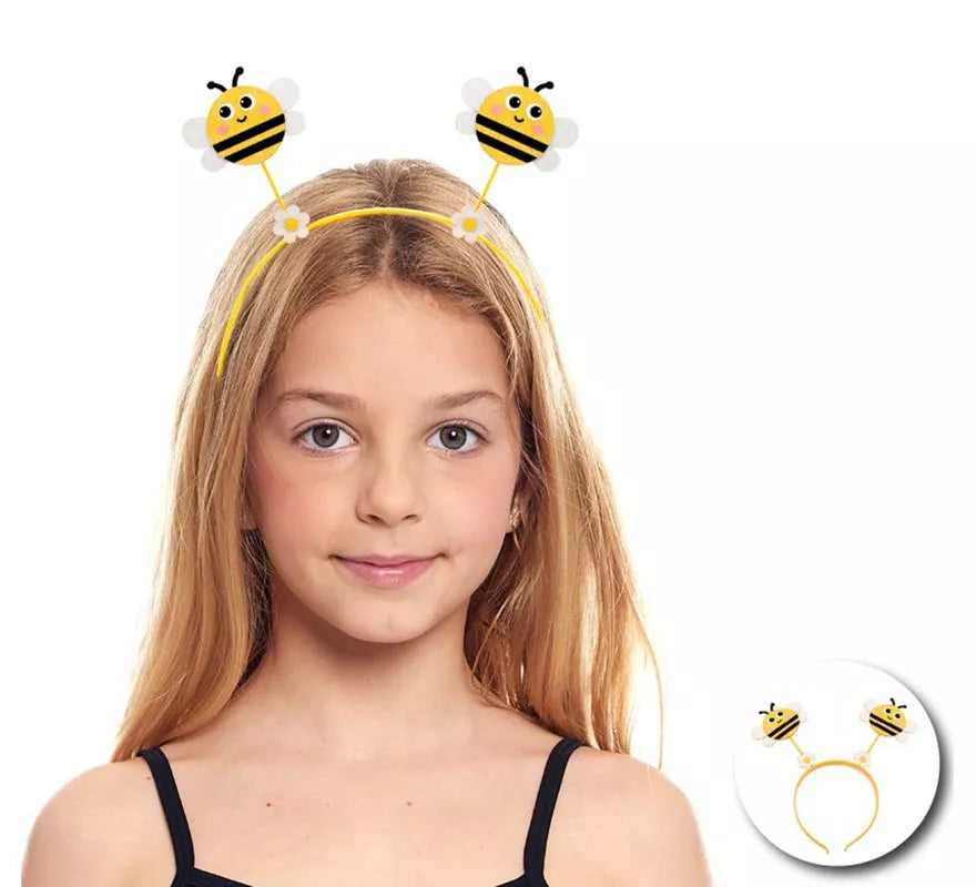 Translation missing: en.Diadema de Abeja con alas infantil