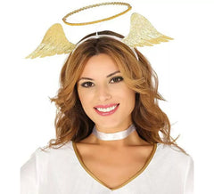 Angel Headband with Wings and Halo