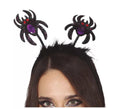 Diadema de Arañas Negras Glitter