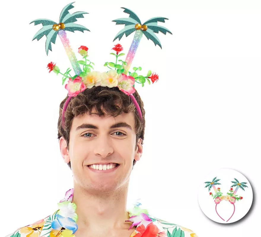 Translation missing: en.Diadema de Árboles Coco Floral
