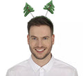 Diadema de Árboles de Navidad con lentejuelas