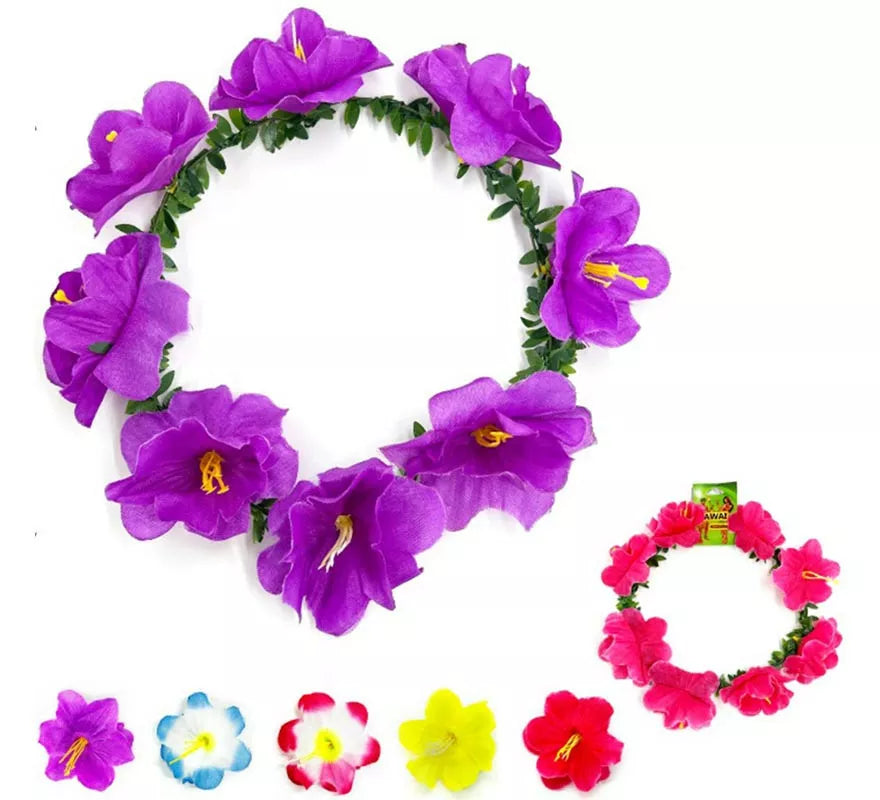 Translation missing: en.Diadema de Aro Flor Grande de 18 cm de diámetro en colores surtidos