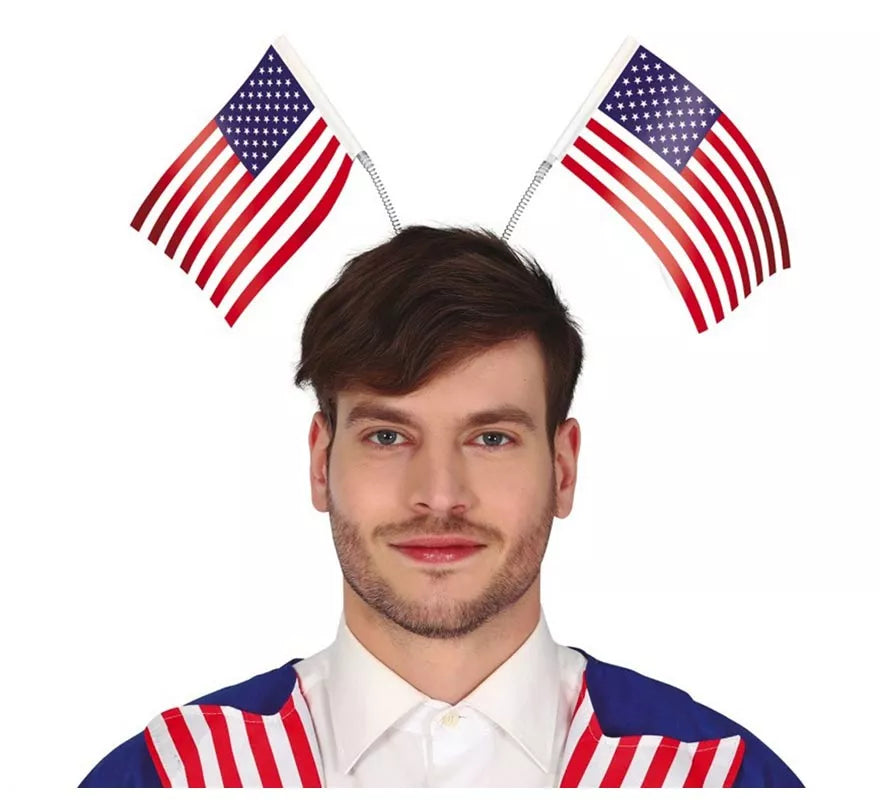 Diadema de Banderas de USA