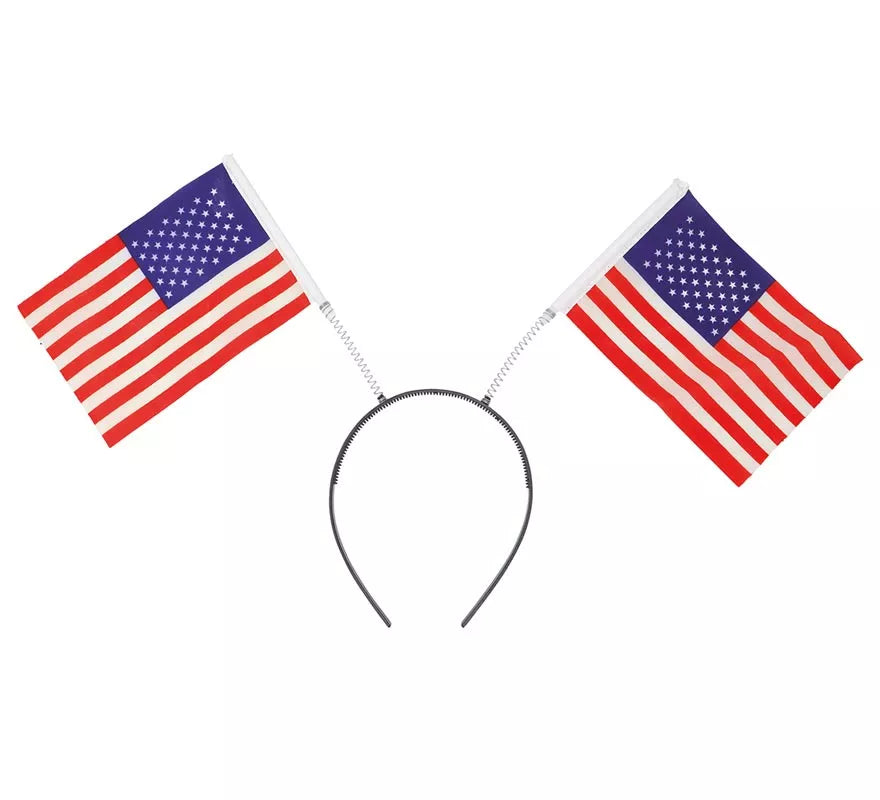 Diadema de Banderas de USA