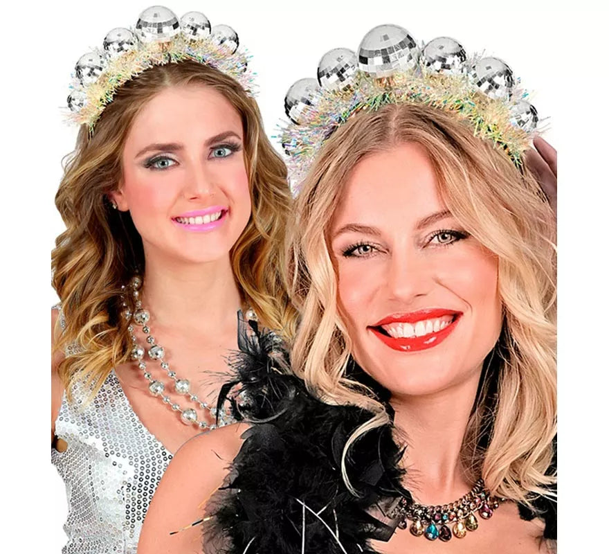 Diadema de Bolas Disco