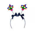 Diadema de Brujas coloridas con lazos