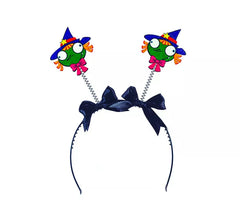 Colorful witches headband with bows