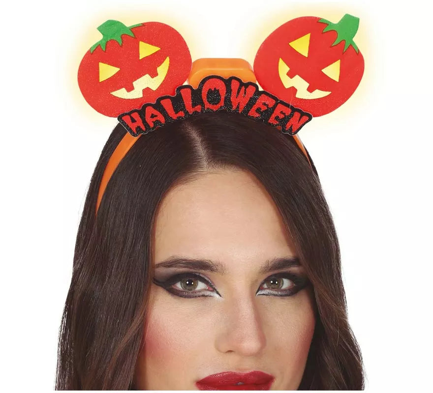 Translation missing: en.Diadema de Calabazas con Luz