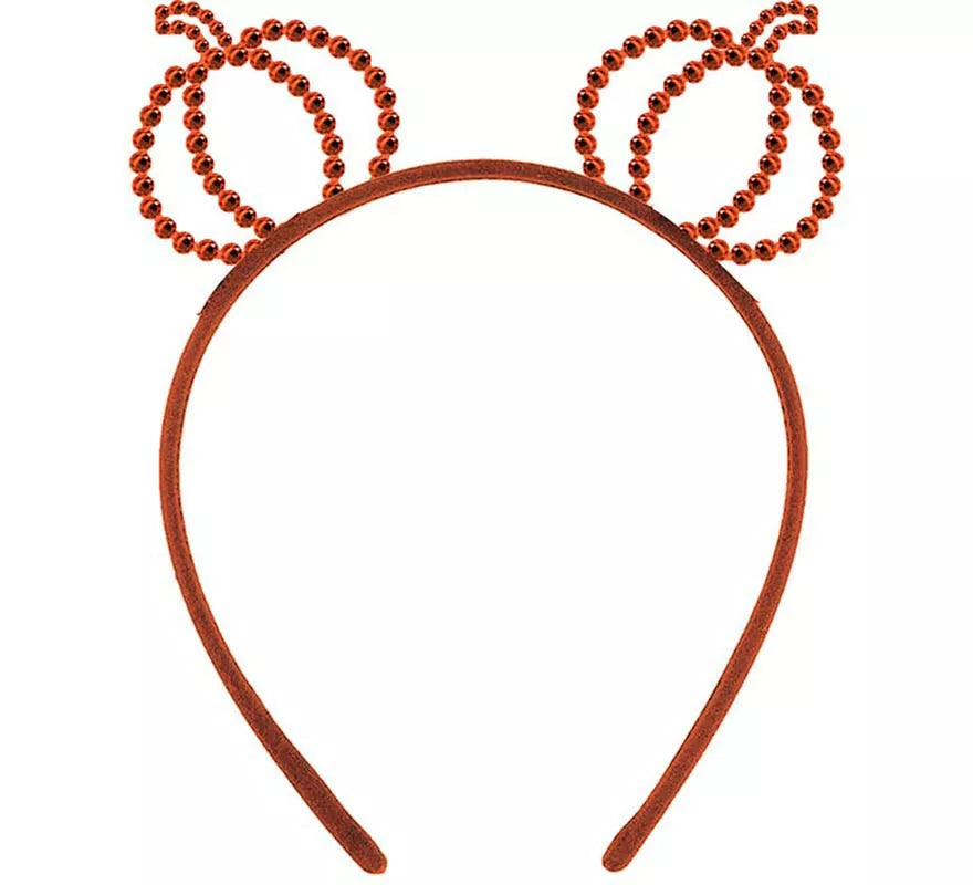 Translation missing: en.Diadema de Calabazas Piedras naranja