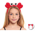 Diadema de Cangrejo de peluche infantil