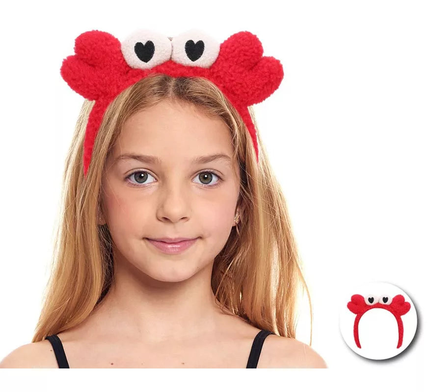 Translation missing: en.Diadema de Cangrejo de peluche infantil