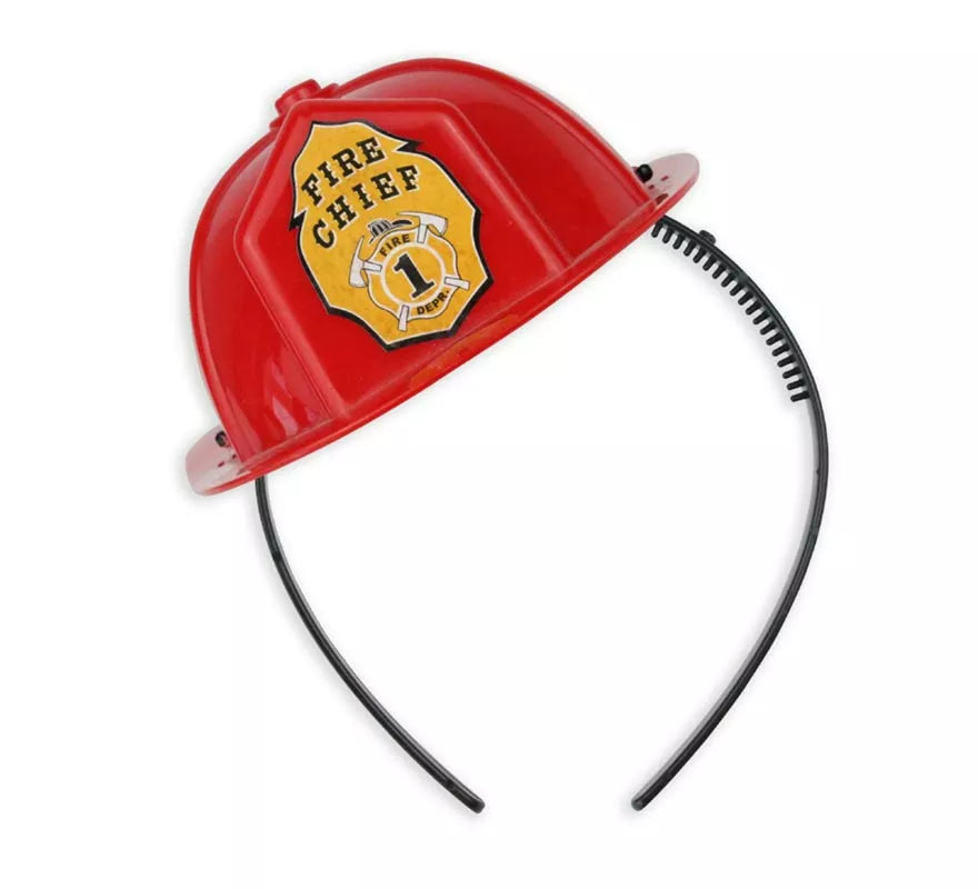 Translation missing: en.Diadema de Casco Bombero rojo