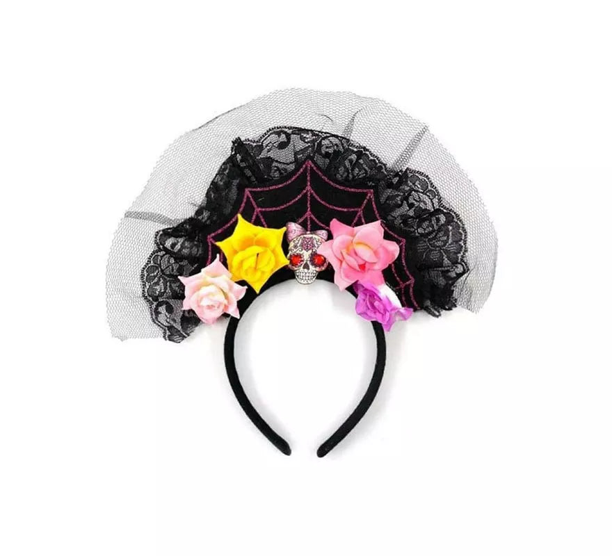 Translation missing: en.Diadema de Catrina Encajes