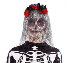 Catrina Eyes headband with veil