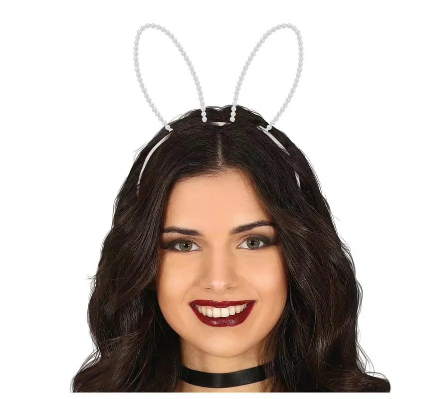 Diadema de Conejita Metálica adulto