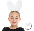 Diadema de Conejo con oreja de peluche