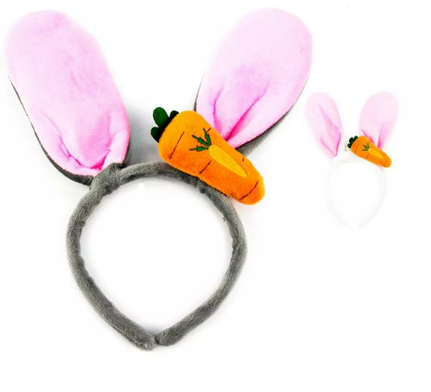 Translation missing: en.Diadema de Conejo y Zanahoria en colores surtidos