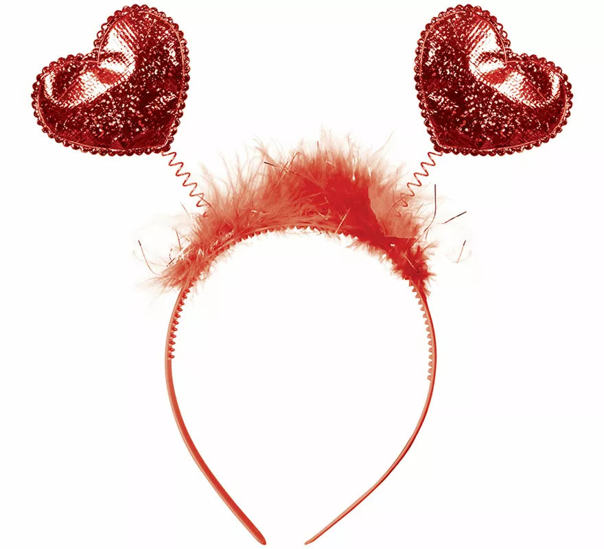 Diadema de Corazones adulto
