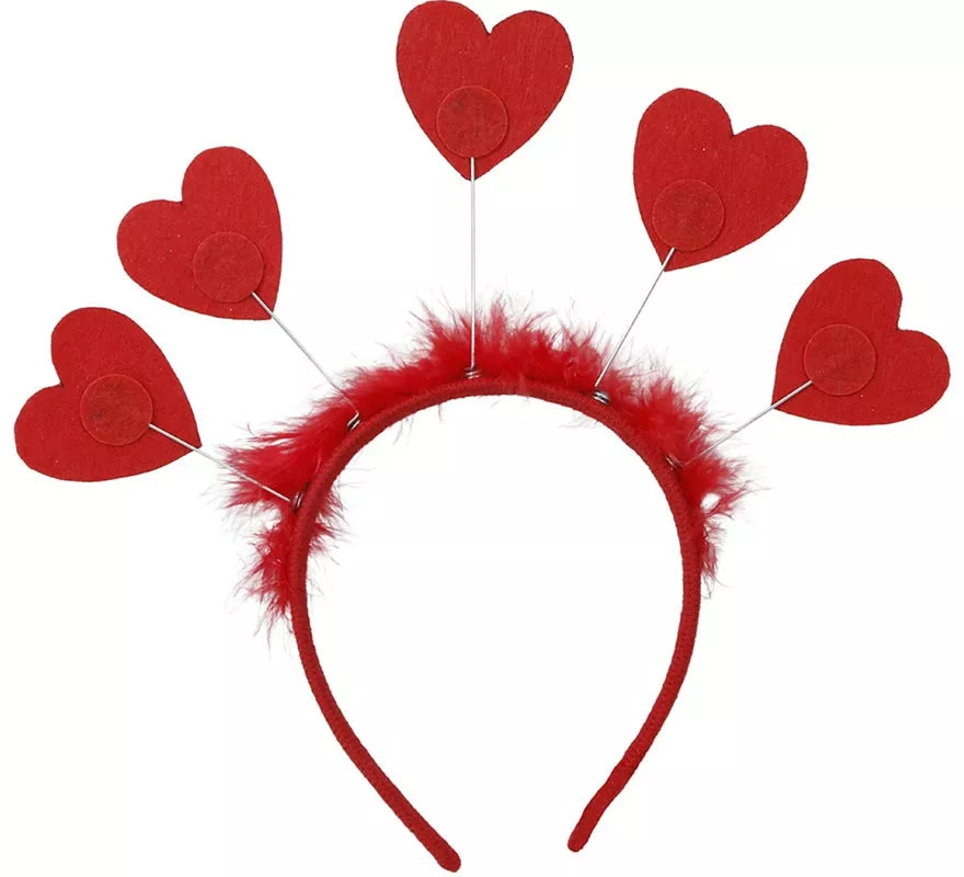 Translation missing: en.Diadema de Corazones rojos