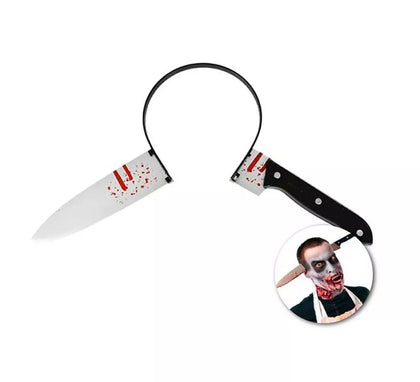Diadema de Cuchillo de Cocina con sangre