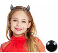 Diadema de Cuernos de Demonio negro con luz infantil