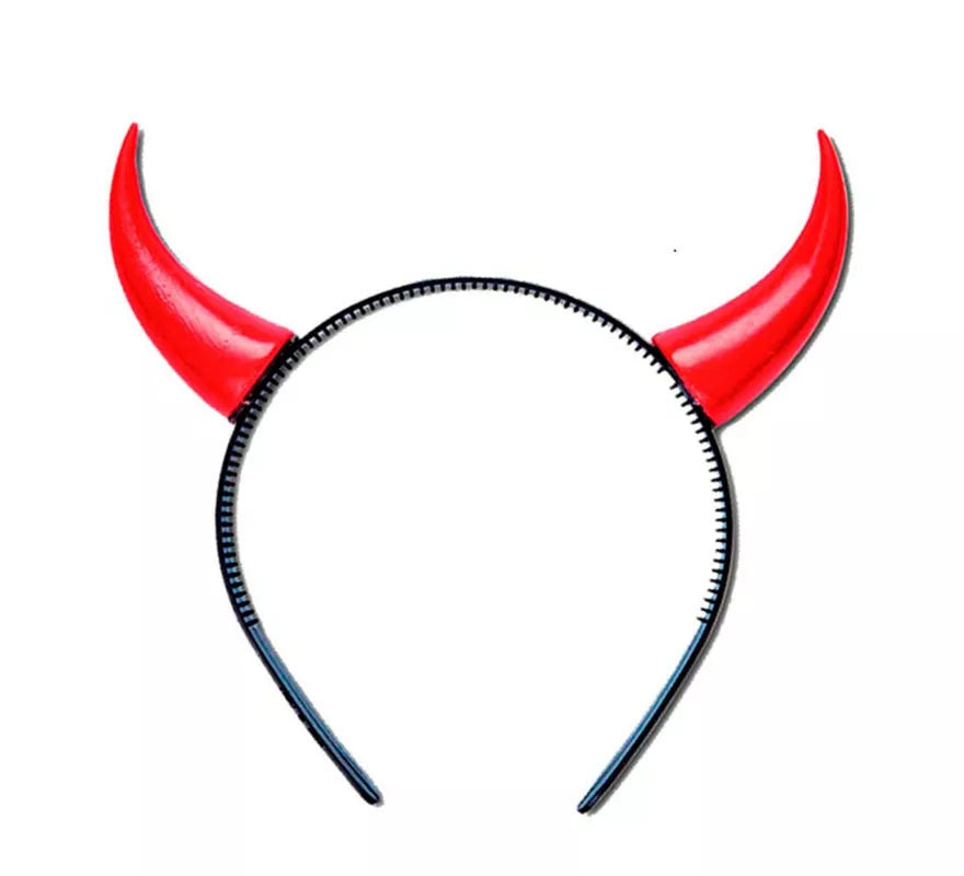 Translation missing: en.Diadema de Demonio rojo vibrante