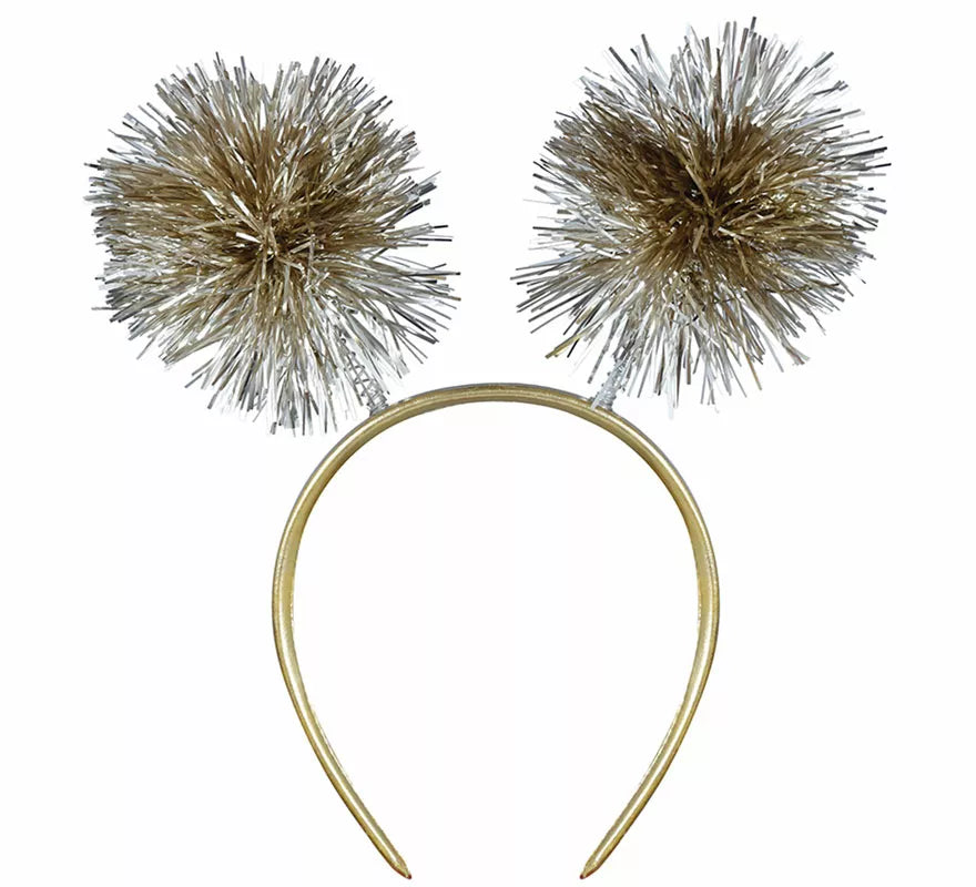 Diadema de Espumillón en dos colores