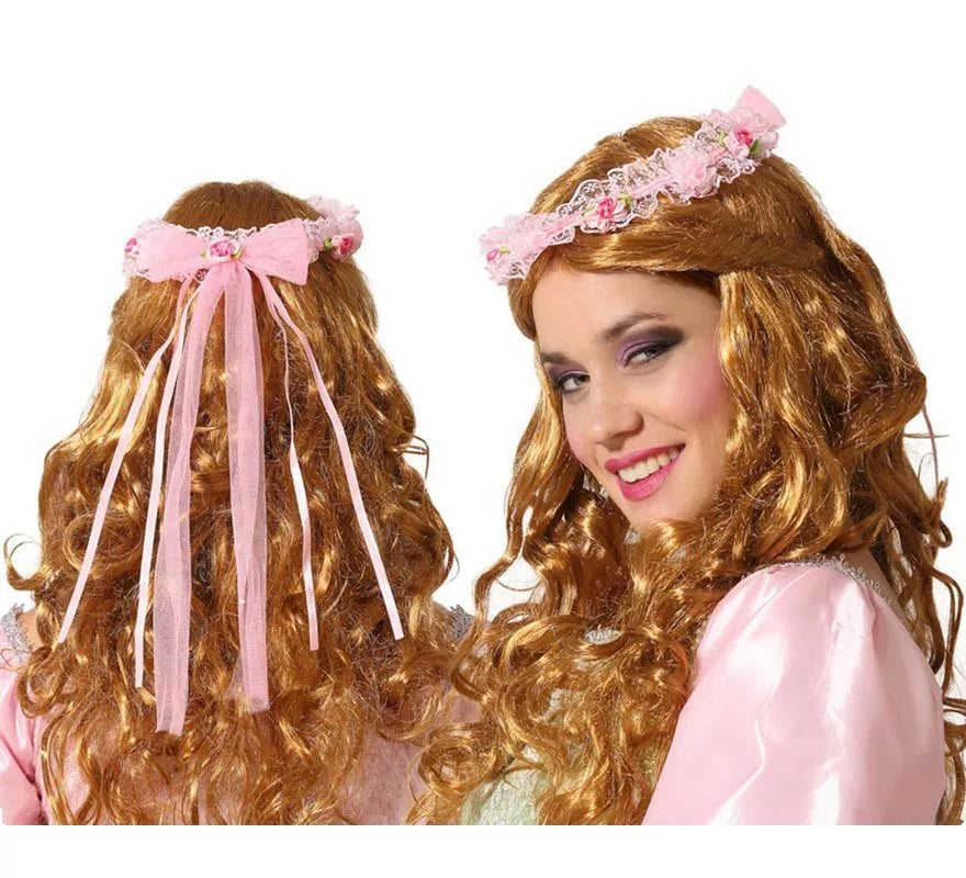 Translation missing: en.Diadema de Flores Rosa