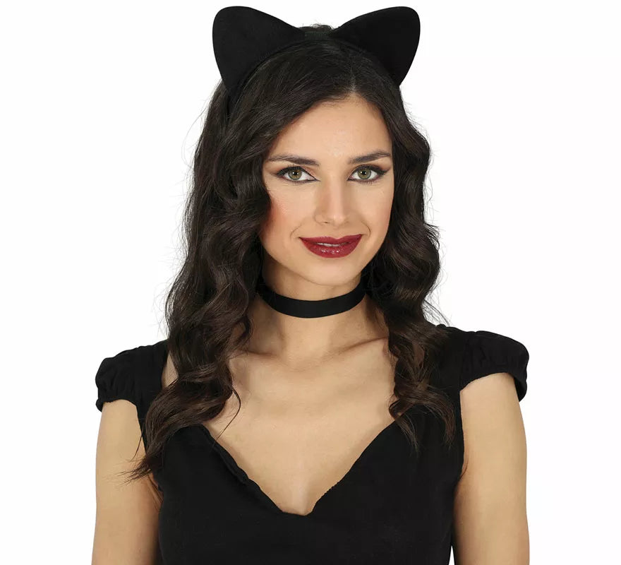 Translation missing: en.Diadema de Gatita negra adulto