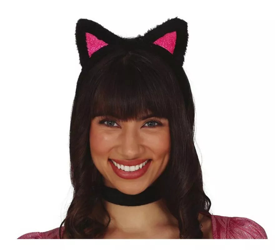 Translation missing: en.Diadema de Gatita Rosa