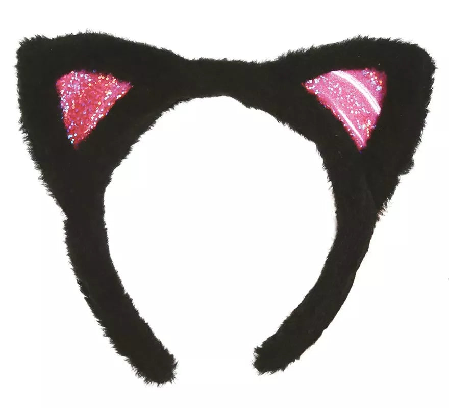 Diadema de Gatita Rosa