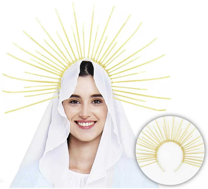 Translation missing: en.Diadema de Halo dorada adulto
