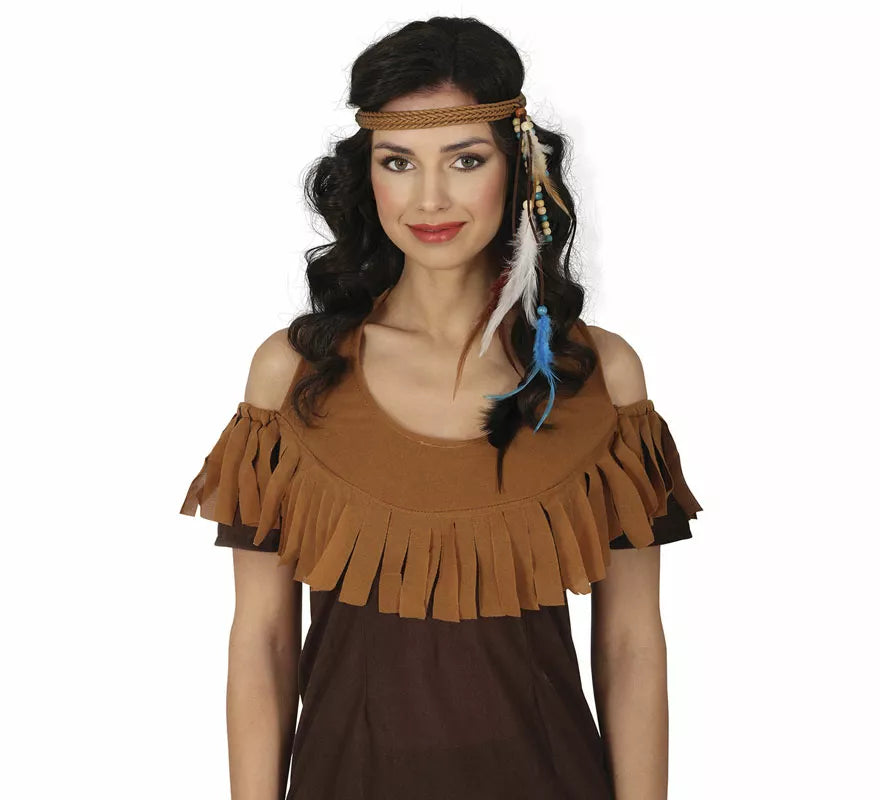 Translation missing: en.Diadema de Indio con plumas adulto