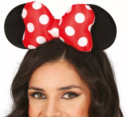 Diadema de Lazo Ratoncita famosa adulta