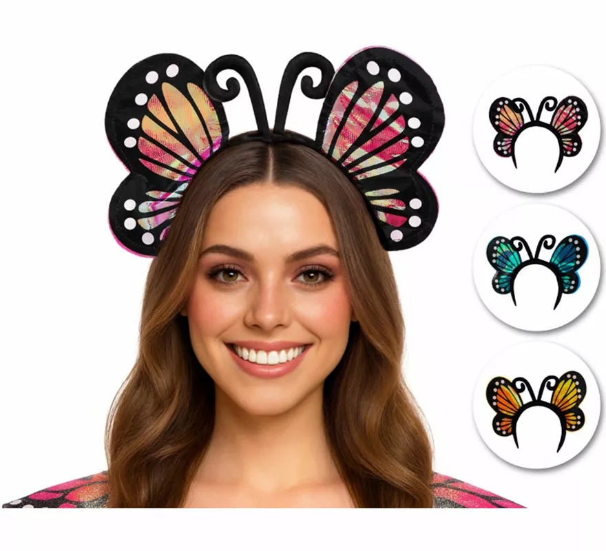 Translation missing: en.Diadema de Mariposas en colores surtidos
