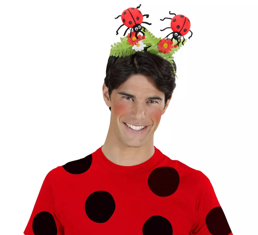 Translation missing: en.Diadema de Mariquitas con Flores
