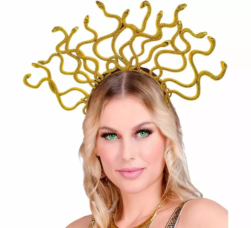 Translation missing: en.Diadema de Medusa dorada