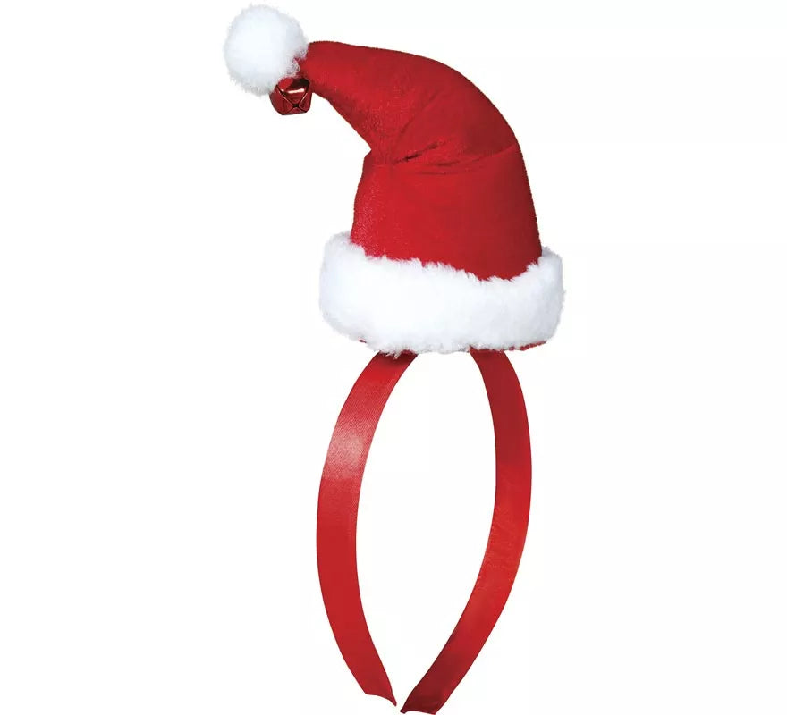 Diadema de Minisombrero de Papá Noel