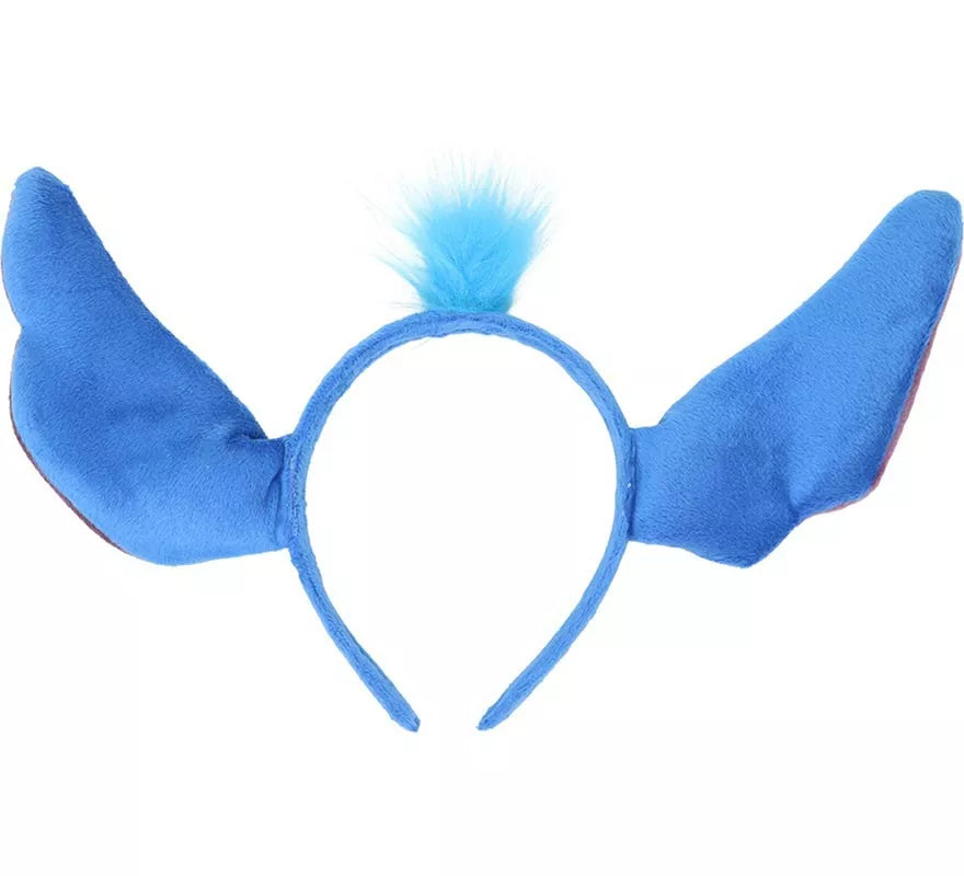 Diadema de Monstruito azul con Pelo