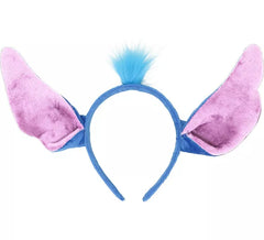 Blue Monster Headband with Hair