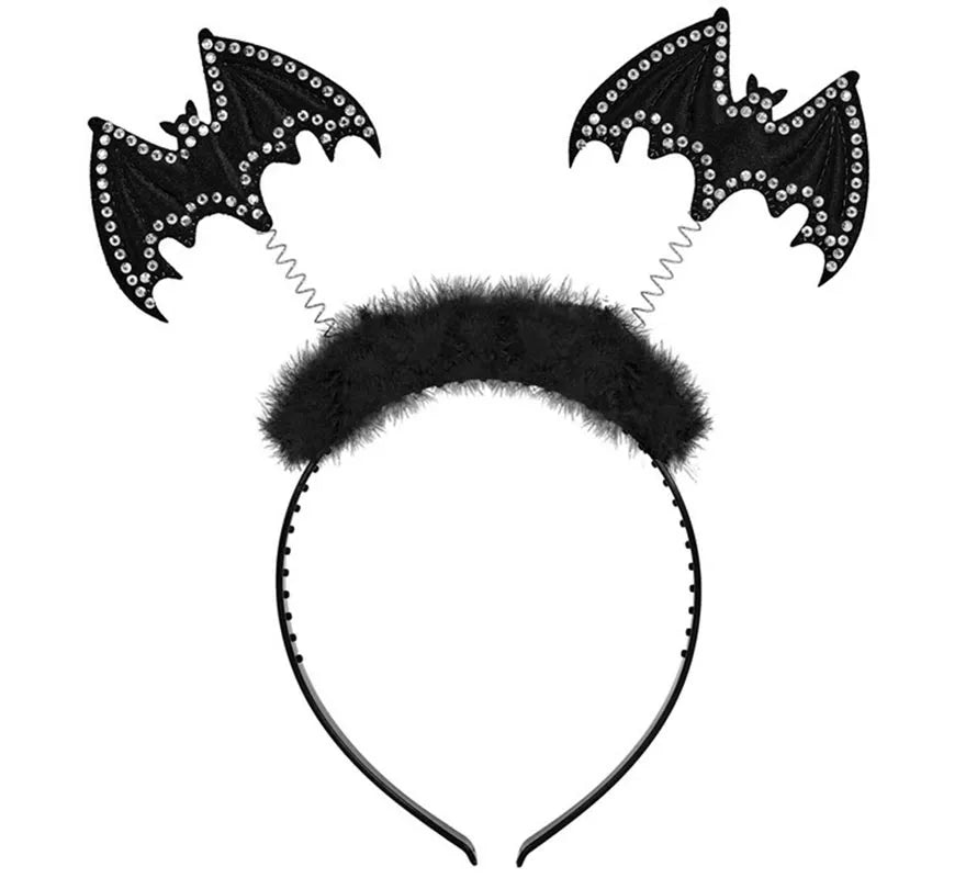 Translation missing: en.Diadema de Murciélago con Strass