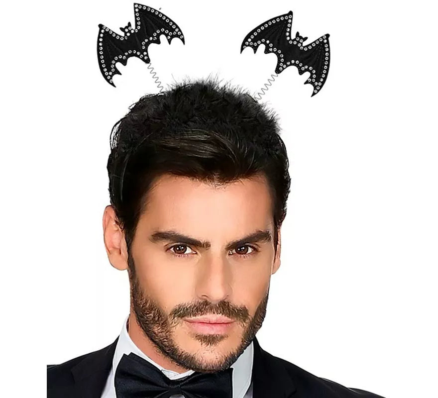 Diadema de Murciélago con Strass